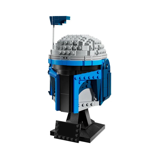 616Pcs Moc 75408 Star Battle Mandalorian Jango Fett Helmet Model Building Blocks Bricks Diy Assembly Educational Toy Kid Gift