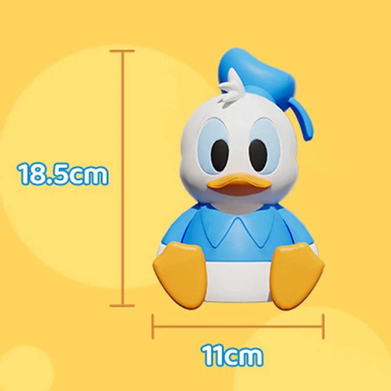 Close-up of the Donald the Duck–inspired night light figure design and details