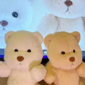 Customizable teddy bear plush styled for creative dress-up play
