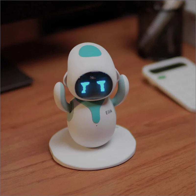 Eilik smart robot pet used as an emotional companion for adults