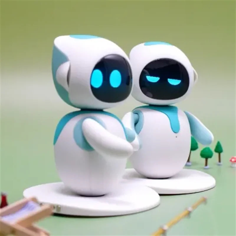Eilik smart robot pet used as a desk companion at home or work