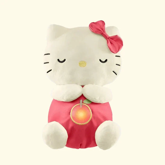 Breathing Kitty Plush  Comforting Sleep Toy for Kids