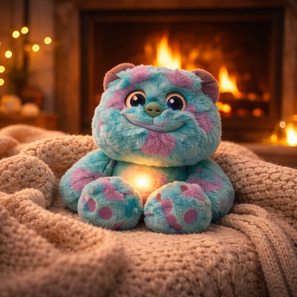 Musical Monsters Inc breathing plush with soft light and soothing sounds