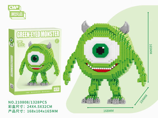 Monsters Inc characters displayed together as a colorful and playful collection