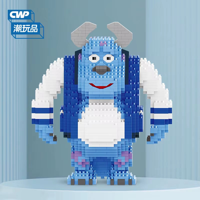 Blue monster character from Monsters Inc shown in a friendly pose