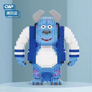 Blue monster character from Monsters Inc shown in a friendly pose