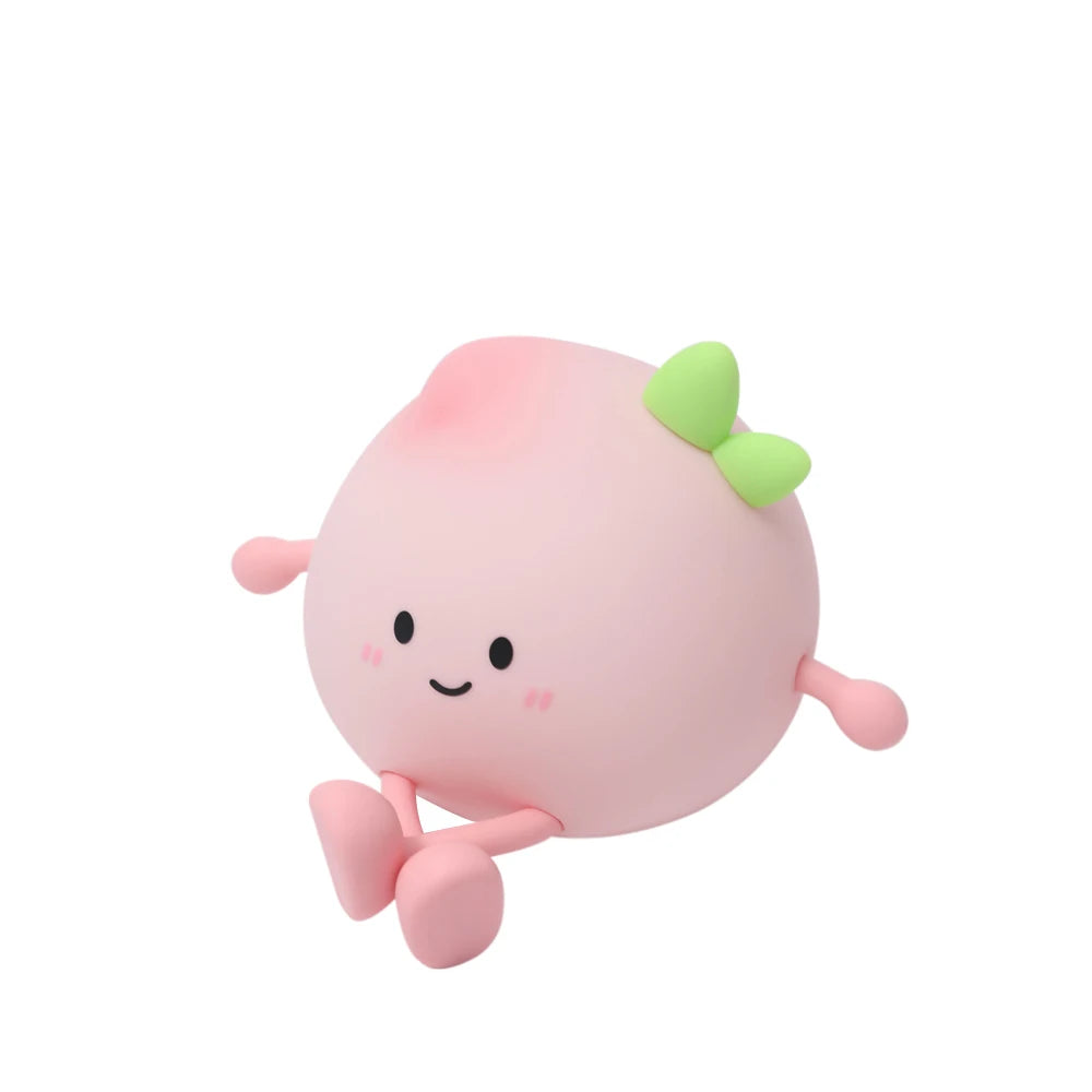 Peach night light presented as a cute and practical gift