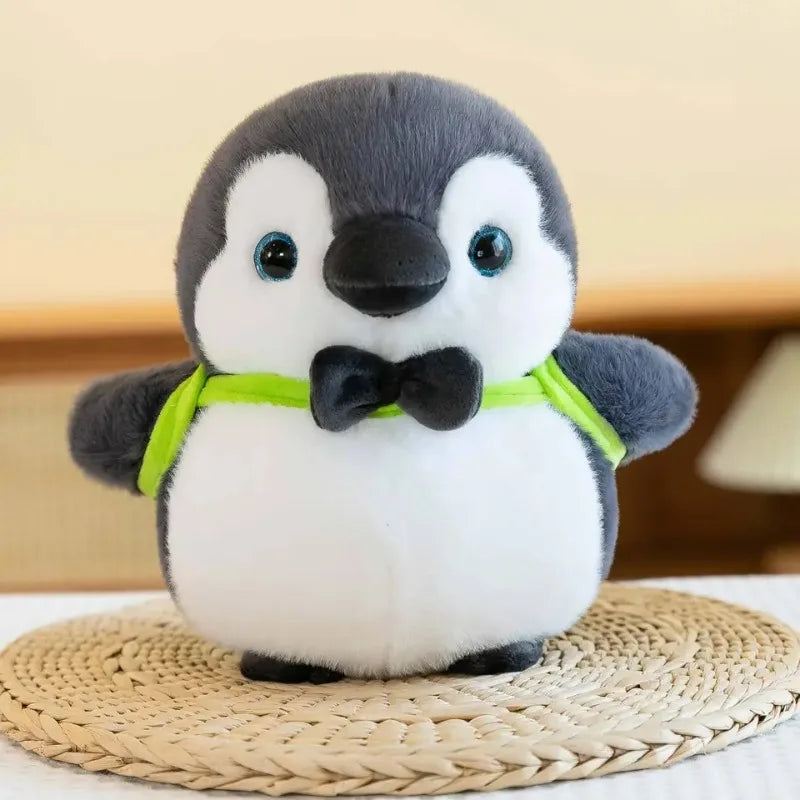 Soft penguin plush couple presented as a thoughtful gift for loved ones