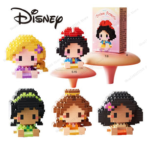 Cute princess building block mini figures set, fairy tale character toys for kids and collectors