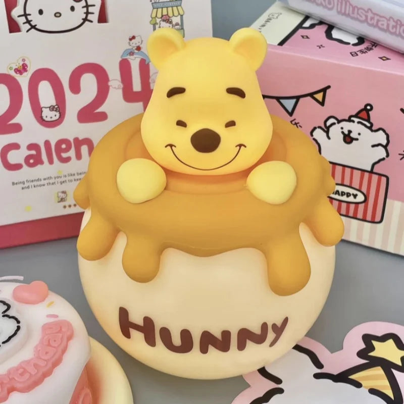 Winnie the Pooh night light providing a calming bedside glow at night