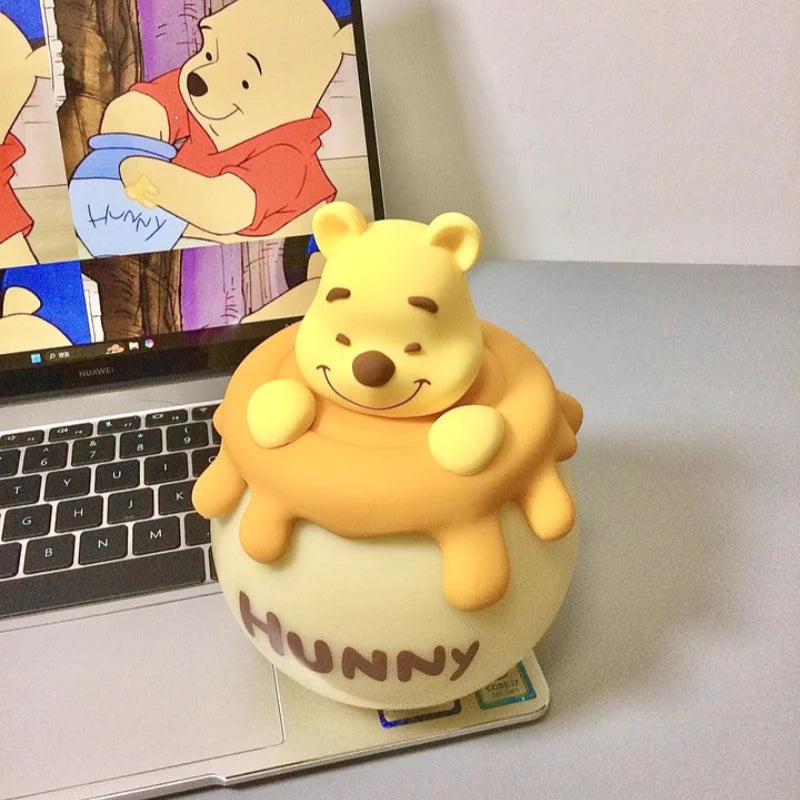 Winnie the Pooh night light decorating a child’s bedroom with soft light